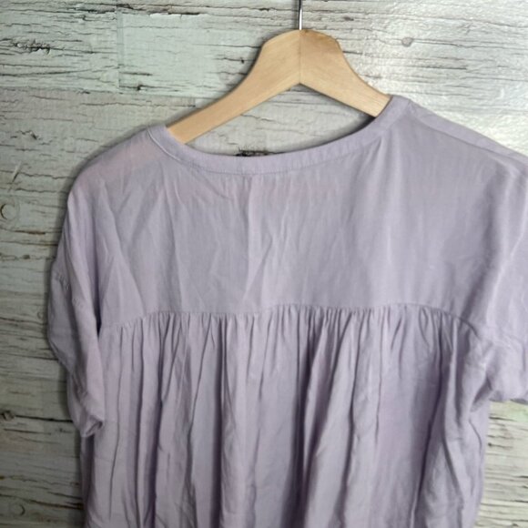 Splendid purple tee shirt top blouse  size medium - Picture 6 of 7